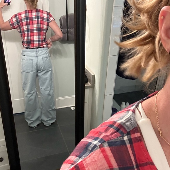 KanCan Skyscraper Wide Leg Jeans 15/31 - Picture 8 of 9